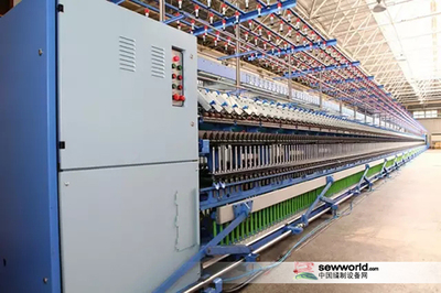 經(jīng)緯榆次新一代平臺式細(xì)紗機JWF1572實現(xiàn)首次銷售獲好評